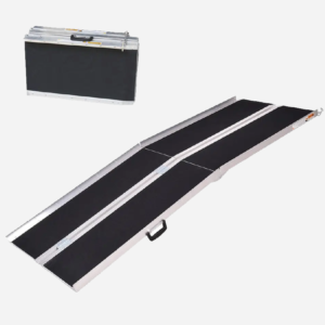4 Fold Wheelchair Slip-Resistance Ramp - image 1